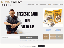Tablet Screenshot of liviupasat.ro